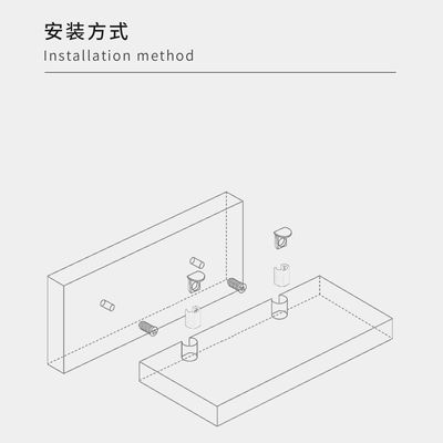 Des étagères à chargement lourd en alliage de zinc
