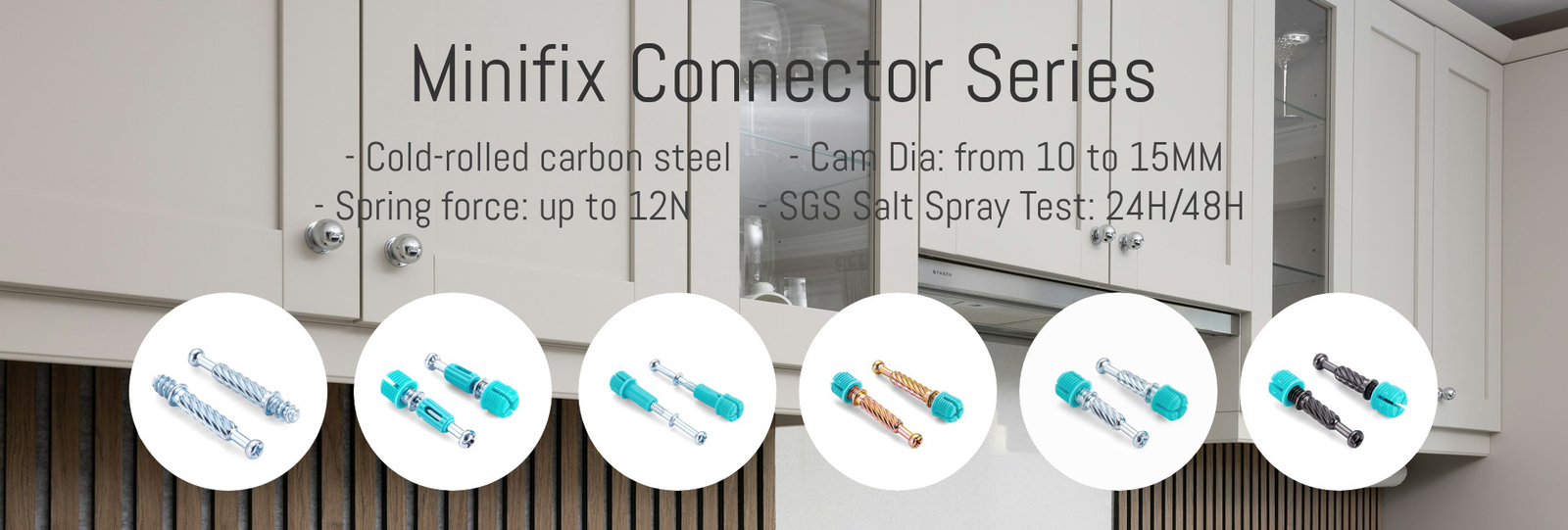 Bu lông kết nối Minifix