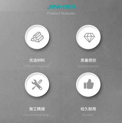 Semi Circular Glass Panel Clips OEM Customized For Glass Panels Installation
