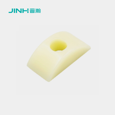 Boards Connecting 33mm Half Moon Nuts Plastic Connector For Panel Furniture