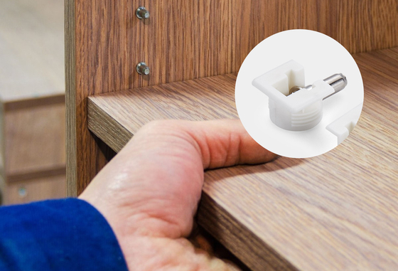 15*11mm steel abs Shelf Support Pin Pegs, Furniture Connector for panel furniture