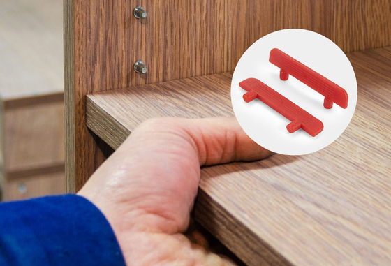 55*32*5mm plastic Shelf Pins, Furniture Connecting Fitting for flat packed furniture