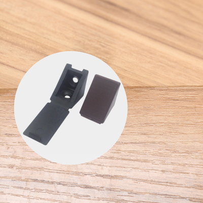 Long Lasting 10mm Plastic Corner Brackets OEM Custom For RTA Furniture