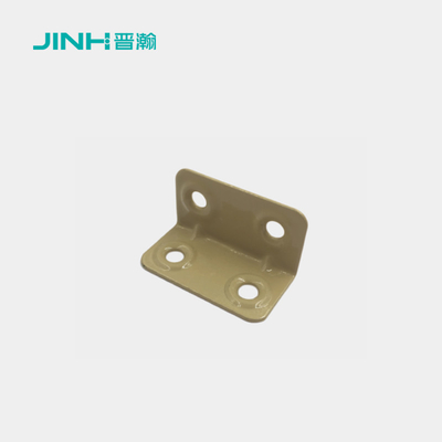 Metal 12mm Furniture Angle Brackets Quick Assembly For Cabinet Connection