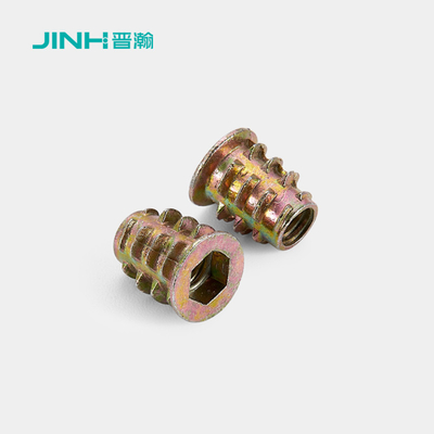 High Strength 6mm Insert Nut Secure Connection for Furniture Assembly