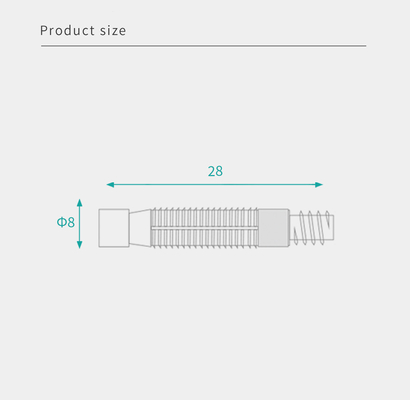 28mm Length Long Term Durability Cam Connector Screw High Strength For Panel Furniture