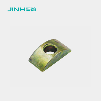 Metal Half Moon Nuts 33mm Cabinet Hardware For Flat Packed Furniture