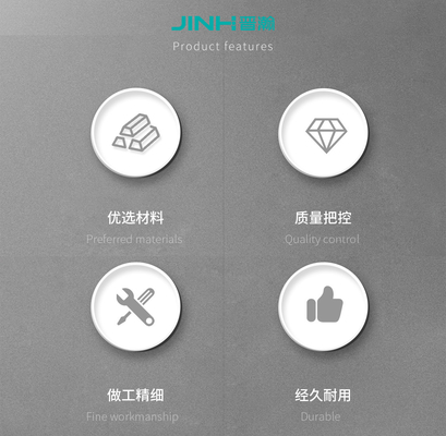 White Plastic Furniture Nail Glides Long Term Durability For Furniture Leg