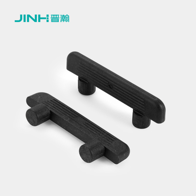 39.6mm Black Plastic Shelf Pegs OEM Customizable With Versatile Design