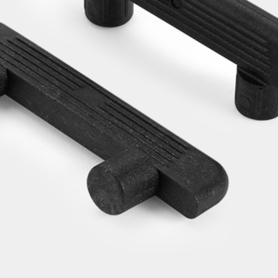 39.6mm Black Plastic Shelf Pegs OEM Customizable With Versatile Design