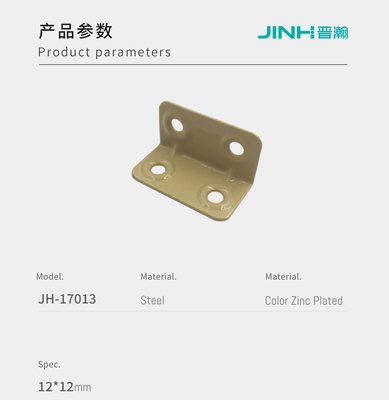 Hardware Fitting 12mm Right Angle Metal Bracket For Vehicle Modifications