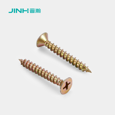High Strength 30mm Chipboard Screws Durable Hardware For Knockdown Furniture