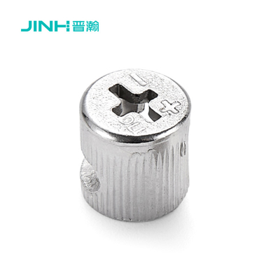 Diameter 15mm Furniture Cam Connector Carbon Steel Minifix Cam Lock For Flat Pack Furniture