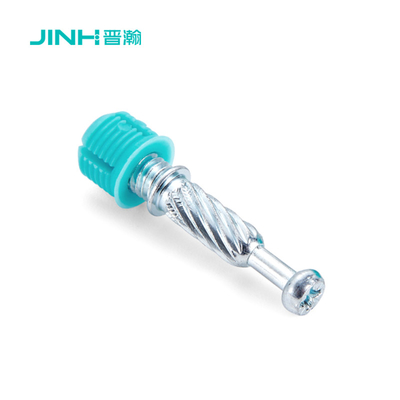 Jh-2147 Steel Minifix Spreading Bolts 36mm Cabinet Hardware For Panel Furniture