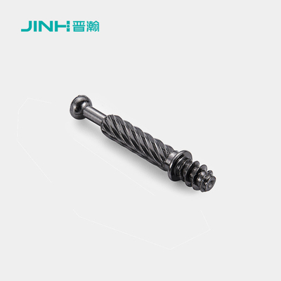 40mm Length Cam Lock Fastener Screw Customized Logo For 15mm Thickness Panel