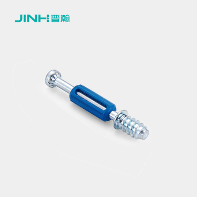 Carbon Steel Furniture Cam Lock Screws 40mm Length For Cabinet Furniture