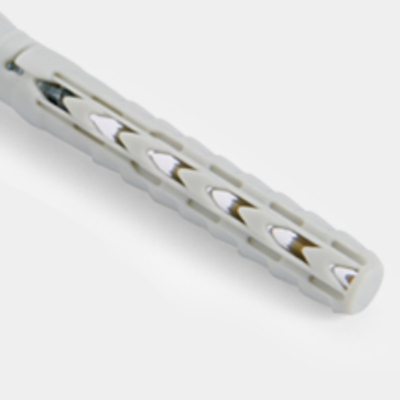 JH-12015 8x60mm Plastic Expansion Anchor Bolt With Screw Gray Expanding Plastic Screw Anchors