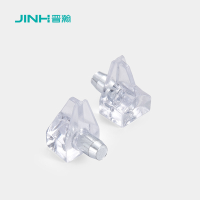 Crystal Steel Shelf Pegs Robust Furniture Connecting Fittings For Flat-Pack Assembly