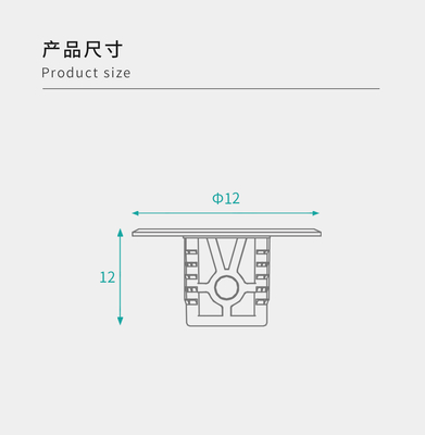 Precision Metal ABS Furniture Shelf Pegs Professional-Grade Furniture Fixings for Ready-to-Assemble (RTA)