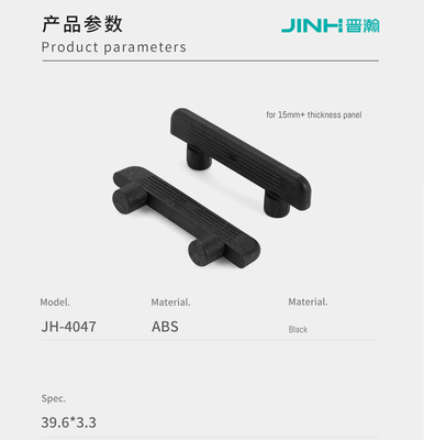 Black Plastic Shelf Pegs For Modern Flat-Pack Furniture Assembly, Durable Cabinet Panel Support Connector