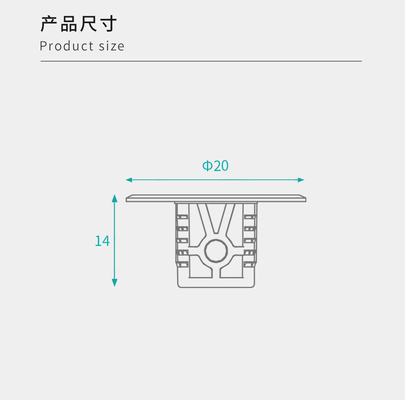 Professional-Grade Zinc Alloy Shelf Pegs For Ready-To-Assemble Cabinet Systems, Metal Hardware