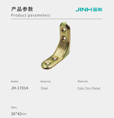 Reinforcing Shelf Units Metal L-Brackets in L Shape for Furniture Fitting