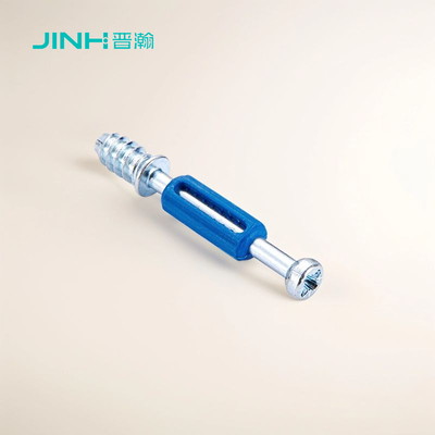 Jh-2112 Cold-Forged Cam Dowel Screw 40mm Industrial-Grade Furniture Jointing Pin For Rta Furniture