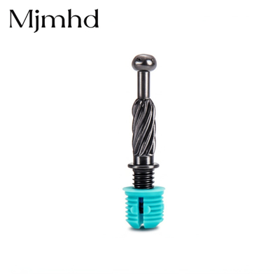 JINHAN JH-2136  with Black Nickel Finish & Fluted Design for 15mm+ Board Cabinet Wardrobe