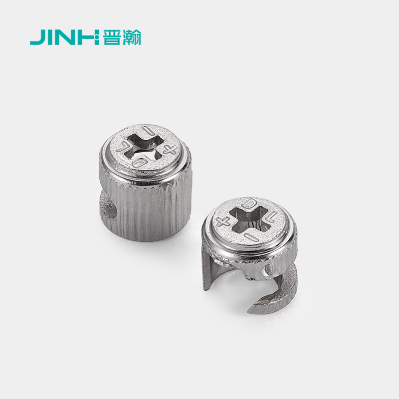 Easy Installation Minifix Cam Lock 12mm Diameter For Panel Furniture Connection