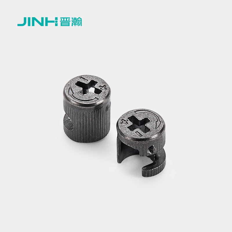 Steel 10mm Cam Connector Easy To Install Minifix Cam Lock For RTA Furniture Panel