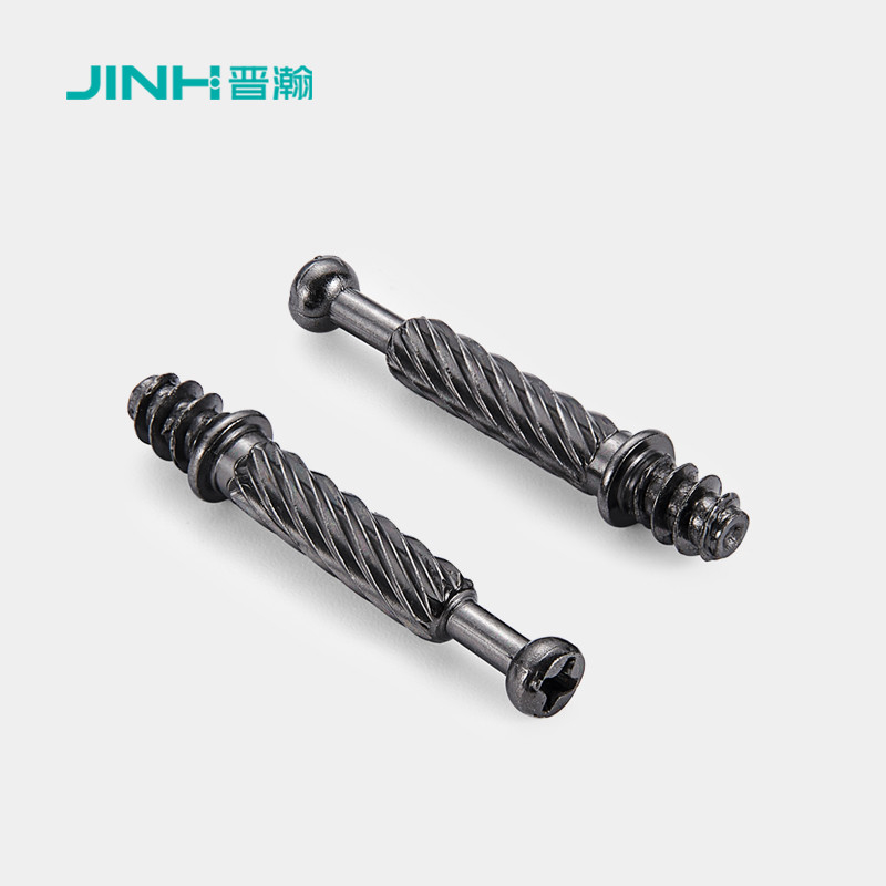 40mm Steel Minifix Spreading Bolts With M6 Thread,Furniture Hardware for panel furniture