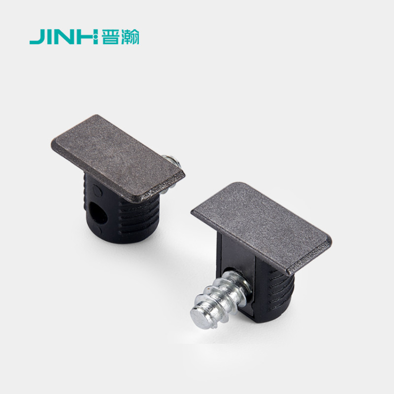 12*12mm Metal Abs Shelf Supports, Furniture Panel Connector For Rta Furniture