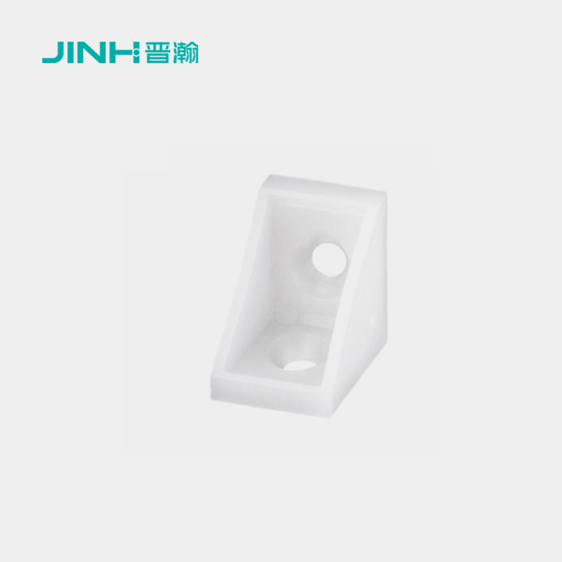 10*10mm Plastic Corner Brackets, Flat Pack Furniture Fitting For Panel Furniture