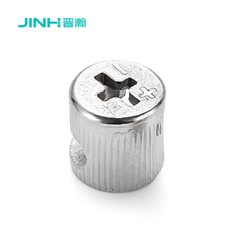 Diameter 15mm Furniture Cam Connector Carbon Steel Minifix Cam Lock For Flat Pack Furniture