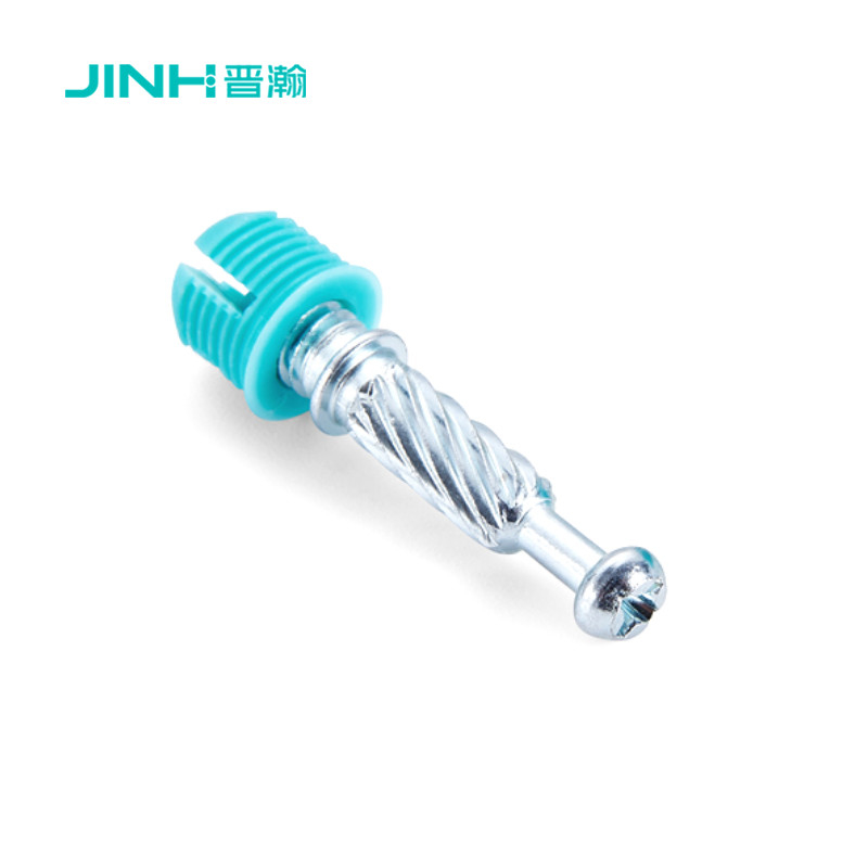 Jh-2148 Steel Minifix Spreading Bolts 32mm Furniture Fitting For Flat Packed Furniture