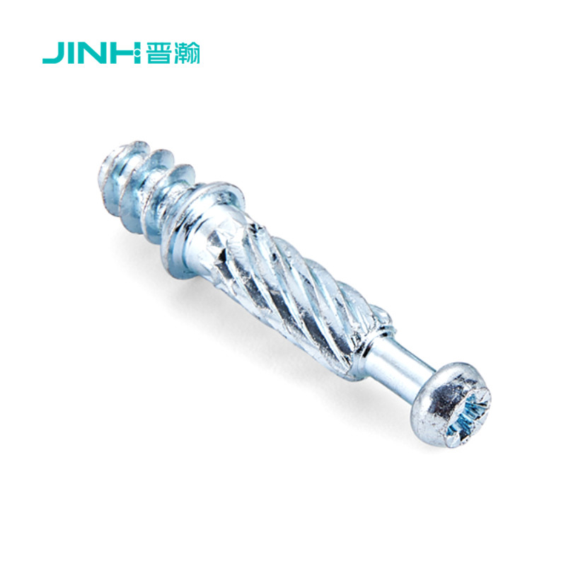 Jh-2170 Steel Minifix Spreading Bolts 32mm Furniture Panel Connector For K/D Furniture