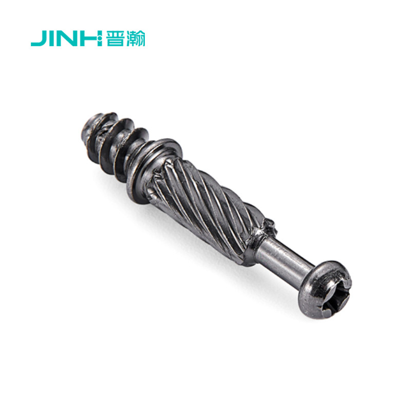 Jh-2169 Steel Minifix Spreading Bolts 32mm Furniture Connector For Knockdown Furniture