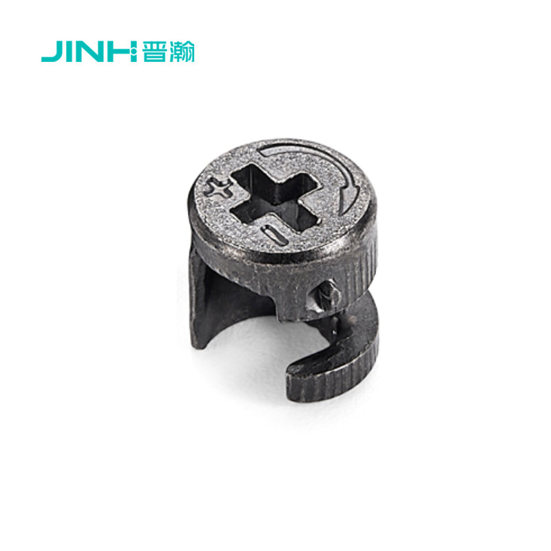 Carbon Steel 10mm Cam Lock Cabinet Fitting Eccentric Wheel Nut For Rta Furniture