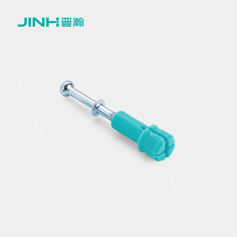 Easy To Install 36mm Minifix Connecting Bolts Carbon Steel Material For Panel Furniture