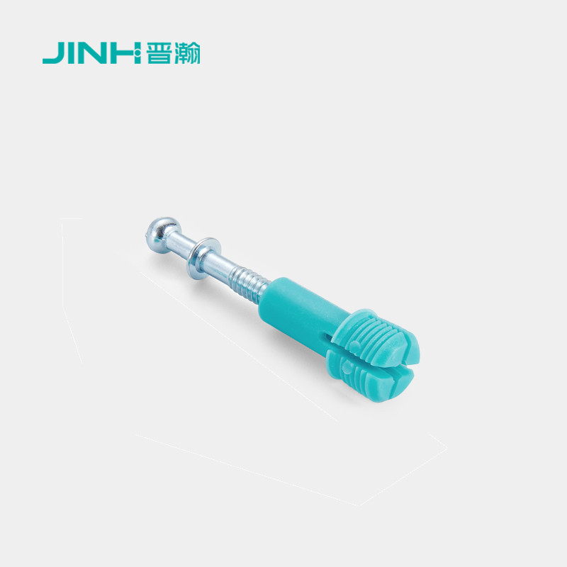 Cold Rolled Steel Minifix Connecting Bolts 40mm Furniture Connector For Knockdown Furniture
