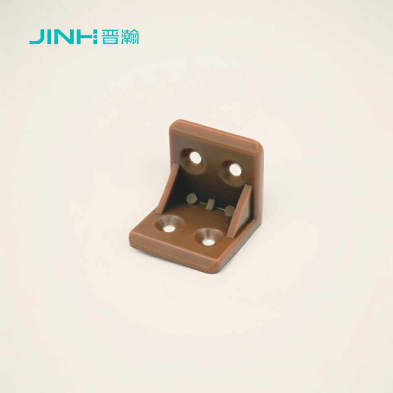 16x16mm Plastic L-Brackets Perfect for KD Furniture and Home Renovation 4 Holes Total for Easy Assembly