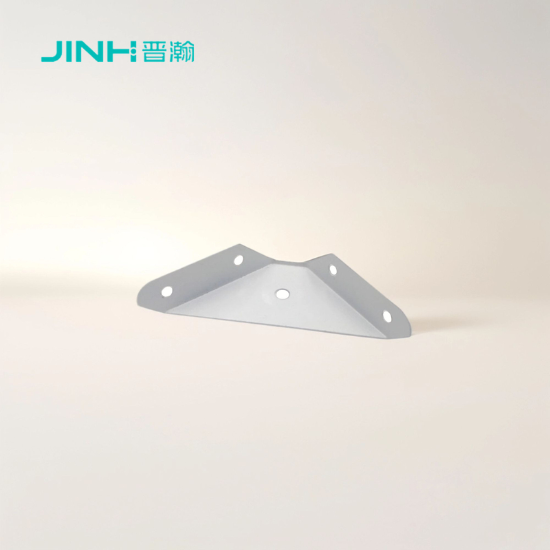 235x103x61mm Metal L-brackets Triangle Furniture Hardware for KD Furniture Securing Table Legs