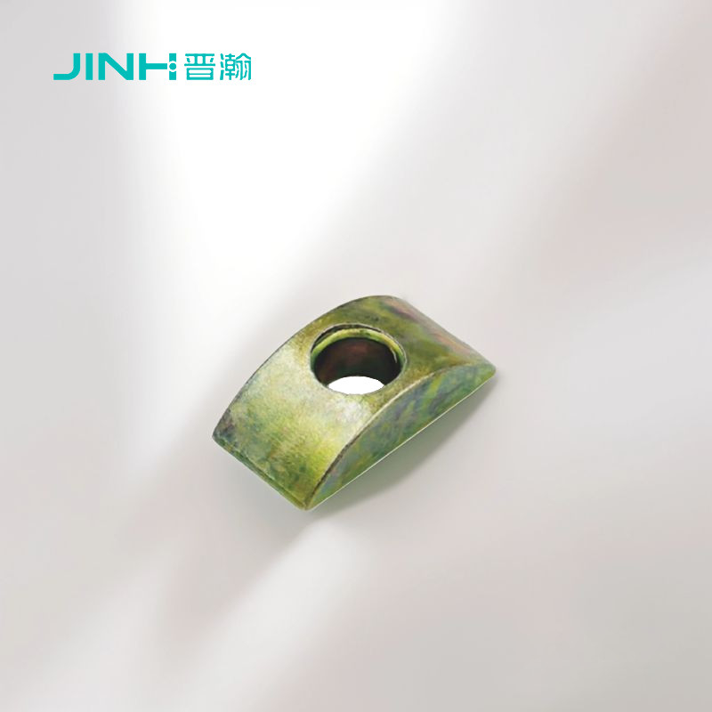Easy Installation Metal Half Moon Washers 33x11mm for Modular Furniture Assembly Connections