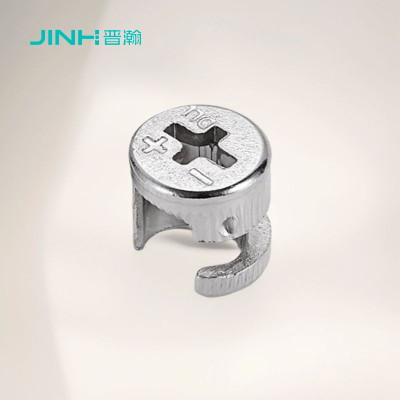 12mm Diameter Modular Furniture Cam Lock Nuts in Zinc Plated Finish for Cabinet Assembly