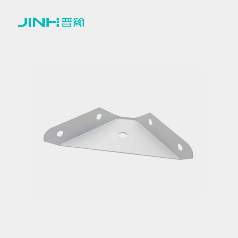 Metal Furniture Angle Brackets With 5 Holes, 235x103x61mm Triangle Bracket For Cabinet & Wardrobe Reinforcement Jh-17015