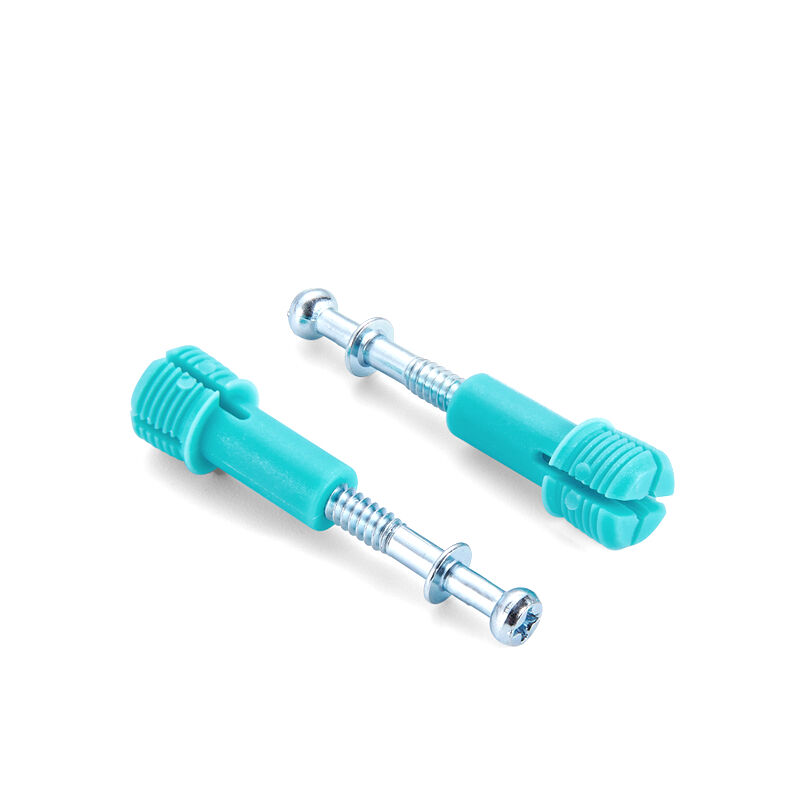 40mm Length Minifix Connecting Bolts Zinc Plated OEM ODM Fasteners Suitable for Furniture Assembly and Cabinet Construction Needs