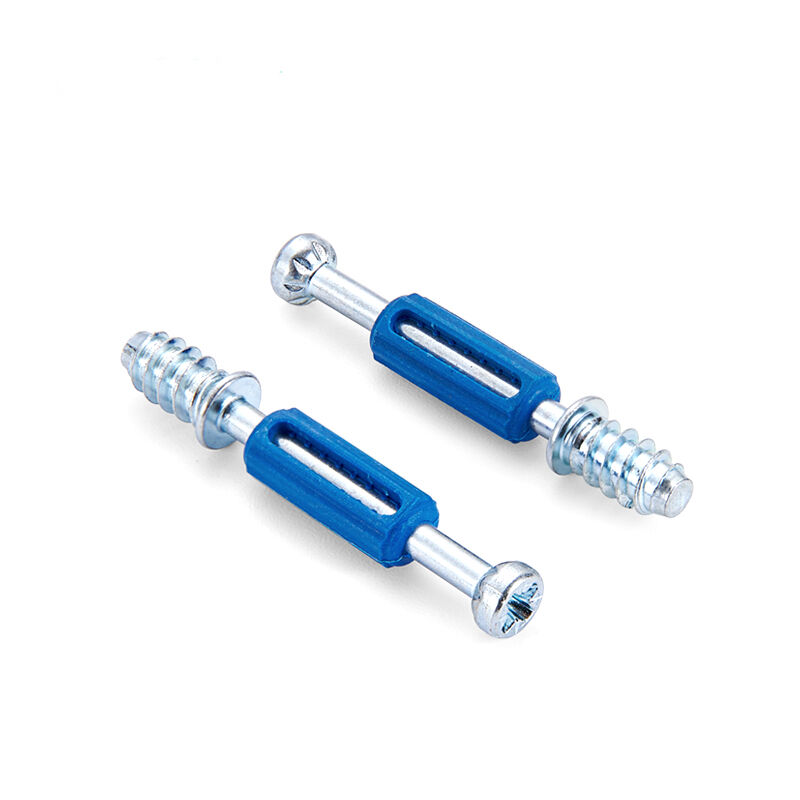 Length 30 Mm Minifix Connecting Bolts Center Hold Distance 33mm Furniture Connector System Precision Furniture Fasteners