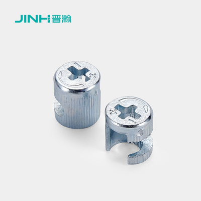 Carton Steel 10mm Furniture Cam Lock Multifunctional For Knockdown Furniture