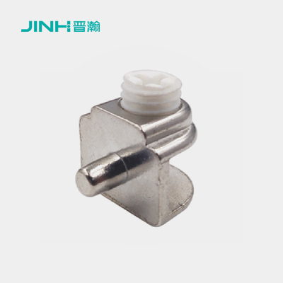 Industrial C Shape Glass Mounting Clips Furniture Hardware For 8 Thickness Glass