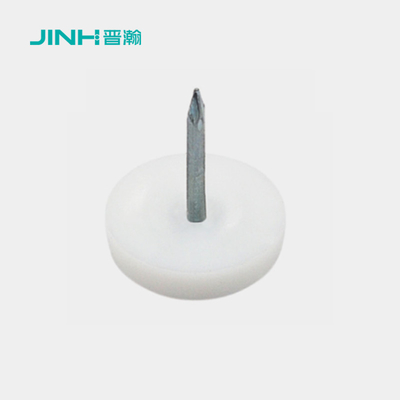 16mm Plastic Furniture Feet Nail High Stability OEM Hardware For Furniture Leg